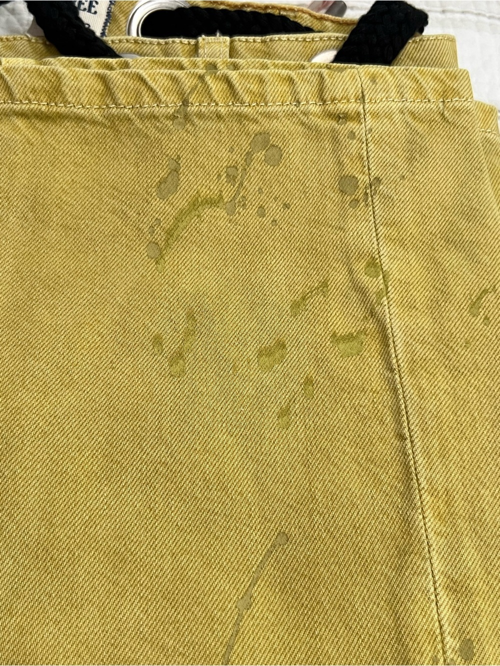 NWOT We The Free Moxie Barrel Jean Citrine Dream Splatter Paint Design Sz 24, 28 - Picture 8 of 9